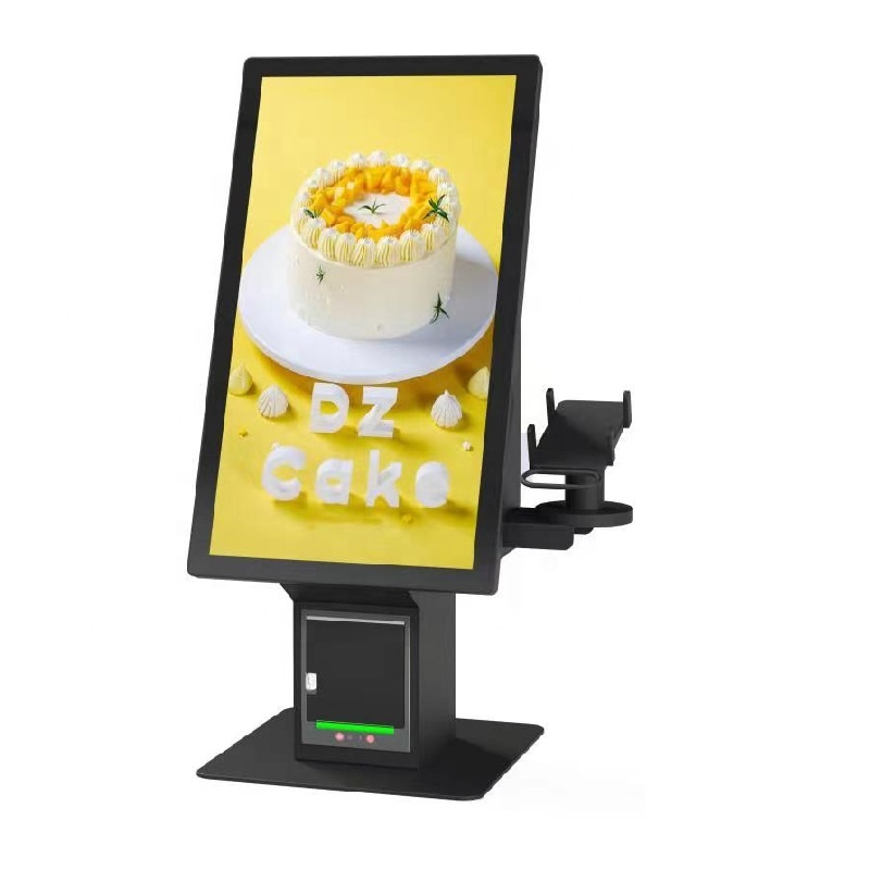 Ресторан 21,5 дюймовый заказ сенсорный экран POS система Самостоятельная оплата машина автосервис заказ оплата киоск