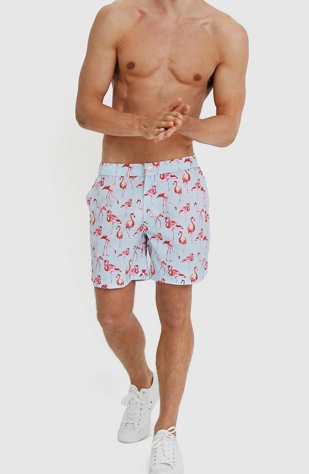 Beach shorts swim trunks dad and son adult and child matching clothes parent-child outfit