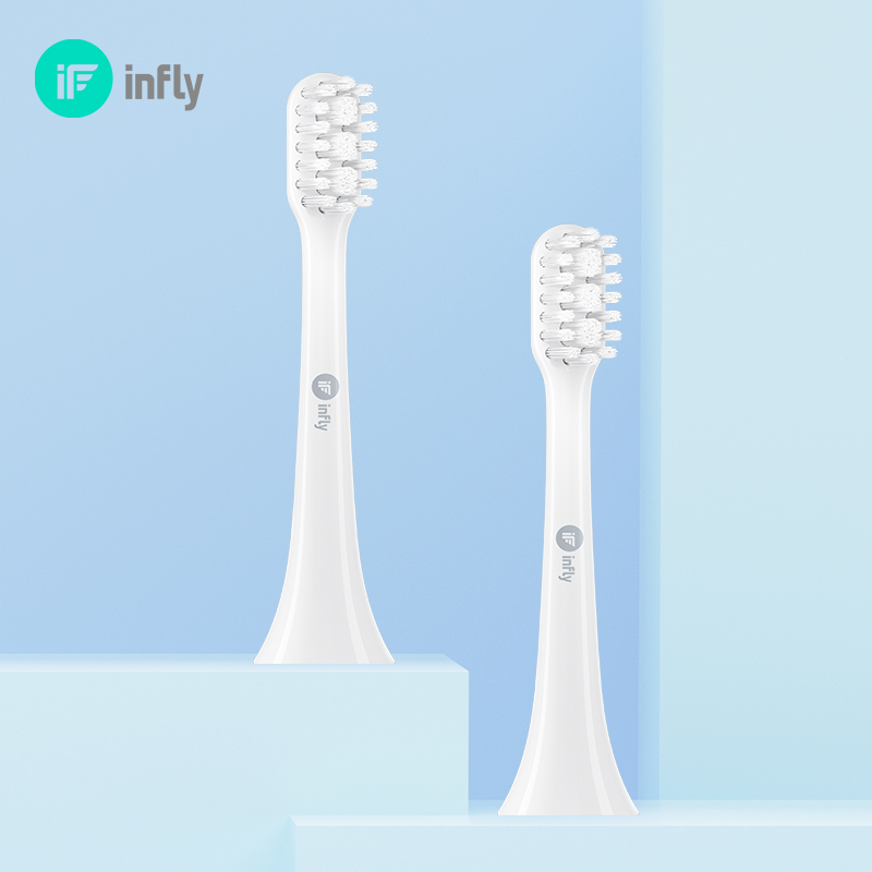 4 шт. щетинки Dupont Sonic электрическая зубная щетка для замены щетинки infly T03S 3D Dupont