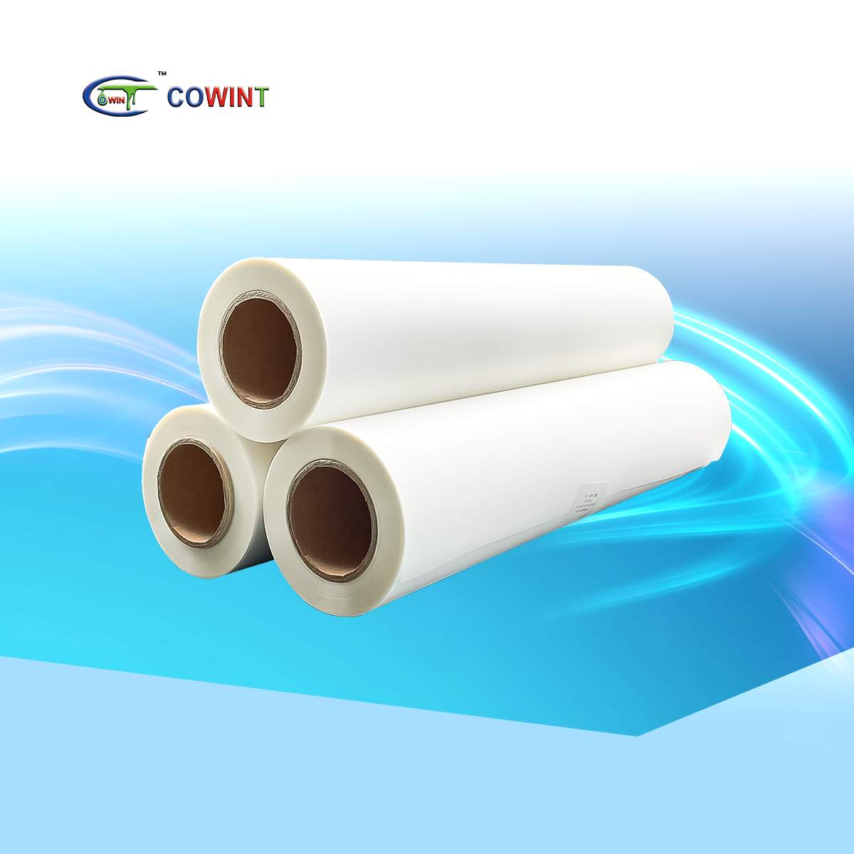 Cowint DTF film Heat Transfer Printing PET Film Roll 30/60cm Cold Peel and Hot Peel Inkjet Printer PET Transfer DTF Film