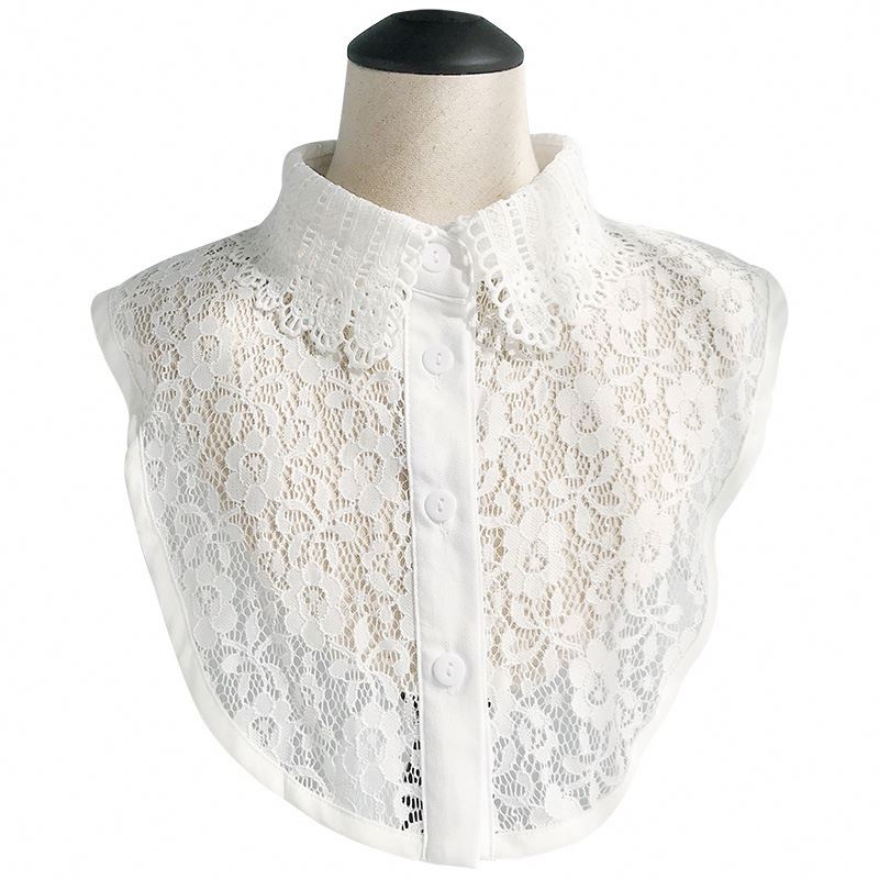 Lace Fashion Half Top Sleeveless False Collar For Women Ornament
