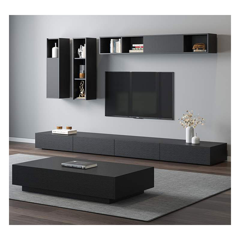 High quality Wholesale Living Room Furniture Modern Coffee Table and TV Stand Set with Storage Drawer