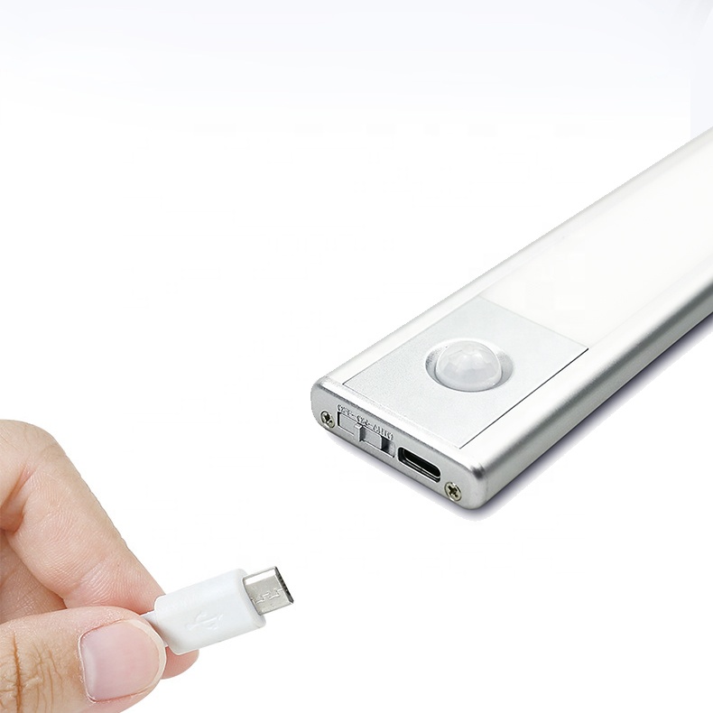 Usb-светильник для шкафа с датчиком движения, 60 светодиодов, с магнитом