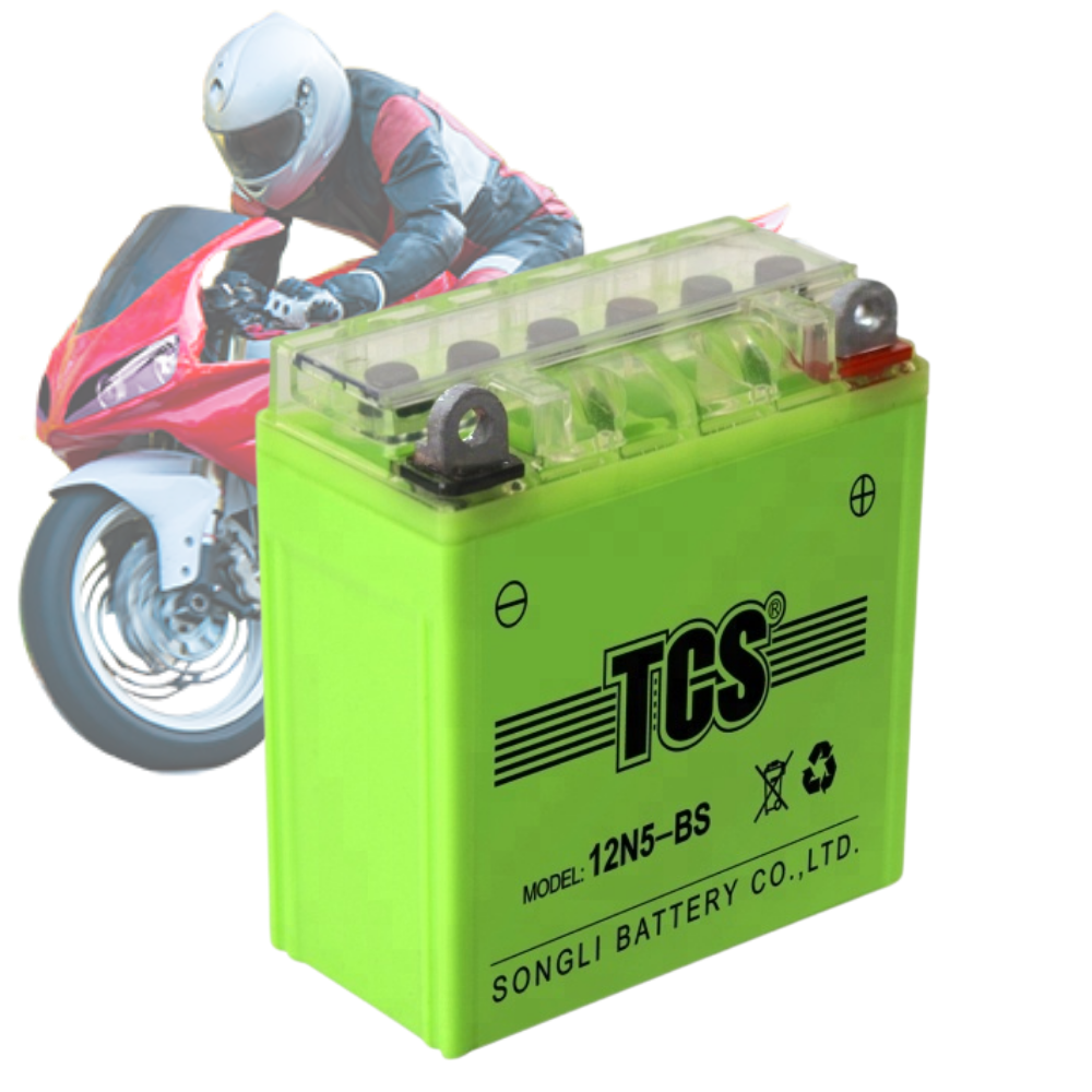 Good Starting Performance 12V Gel Motorcycle Battery 12N5-Bs Yb5L