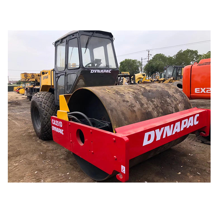 Used Smooth Drum dynapac roller 251d for sale