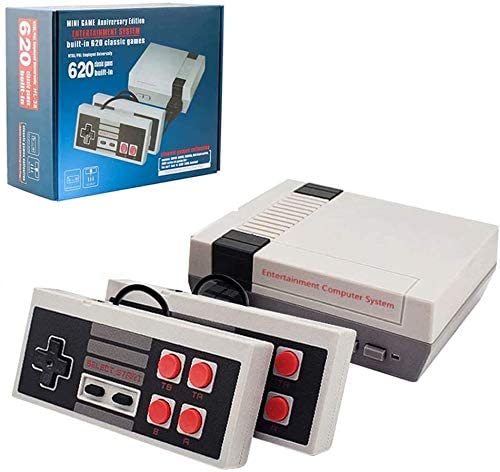 Классическая портативная игровая консоль, Мини ТВ, встроенные 620 игровых консолей, портативная видеоконсоль для игровых консолей NES
