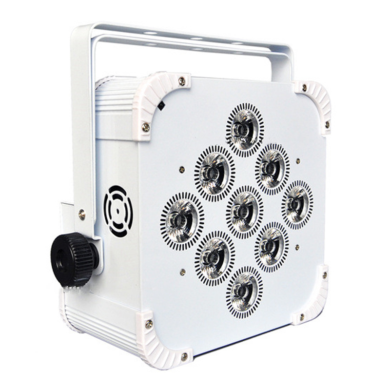 Ava 9*18 Вт 6 в 1 RGBW A УФ батарея с питанием uplight беспроводной DMX Wi-Fi DMX промывочный светильник беспроводной светодиодный светильник с питанием от батареи