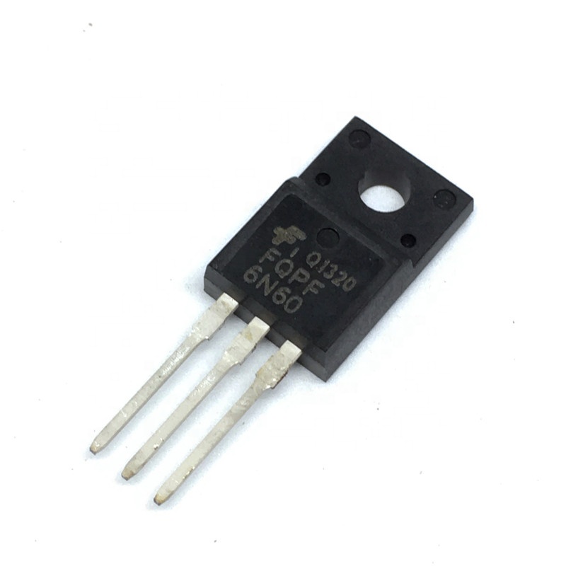 FQPF6N60C 6N60C TO-220F in-line, пластиковая упаковка, МОП-полевая трубка с эффектом 6A 600V