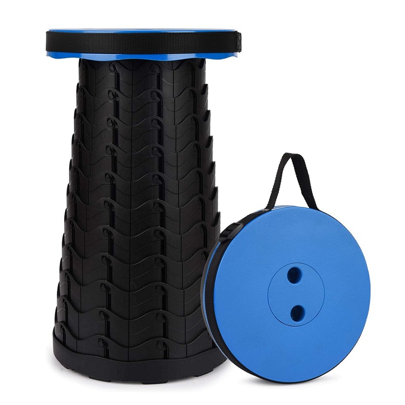 Adjustable Plastic Max Load Retractable Folding Portable Telescoping Stool For Camping Garden Fishing Hiking Travel BBQ
