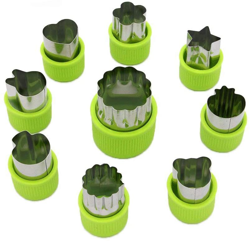 Stainless Steel Kids DIY Kitchen Baking Cutter Fruit Cutter Vegetables Bread Cookie Cutter