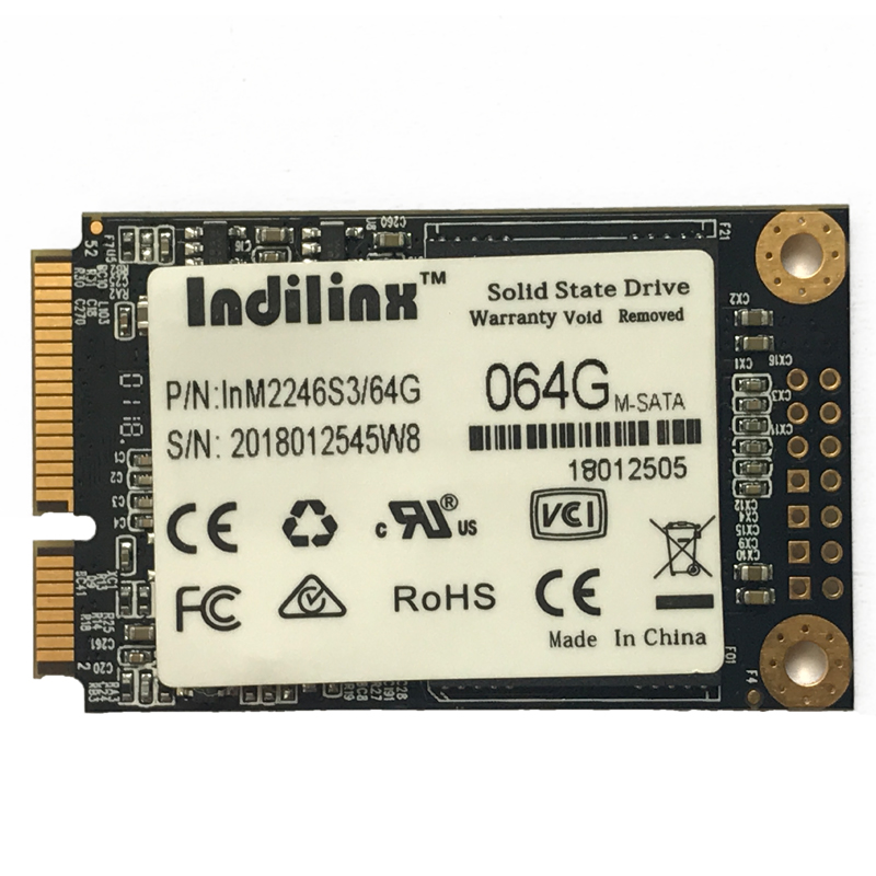 Самая низкая цена на 1,8 "MSATA SSD 64 Гб SSD жесткий диск твердотельный накопитель, лидер продаж, дешево