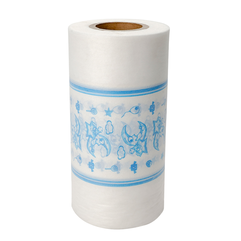 Baby Diaper Raw Material Breathable PE Cloth-Like Printed Film Nonwoven Backsheet