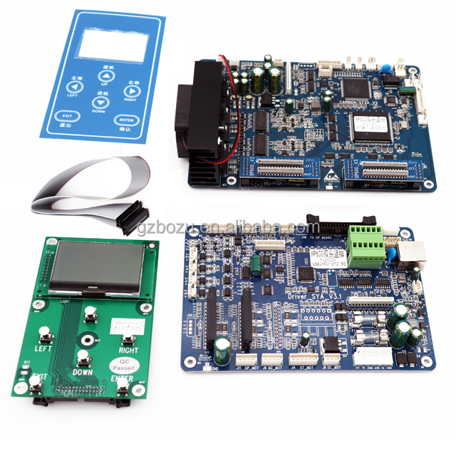 XP600 Print Machine Modify Board Set for Double Xp600 Printer Head Board Set for DX11 Printhead Eco Solvent Printer