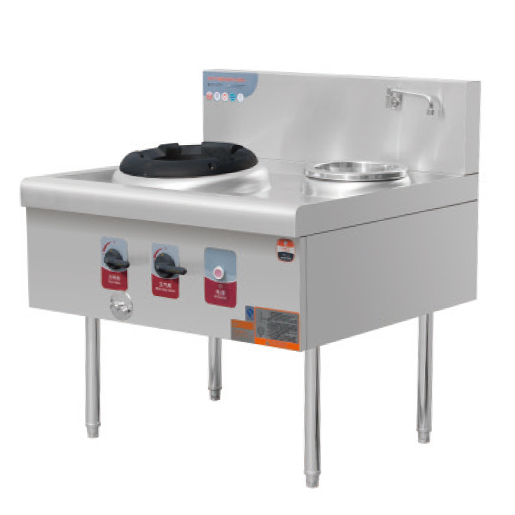 Commercial Kitchen Restaurant gas frying stove gas cooking cooktop stove with boilers