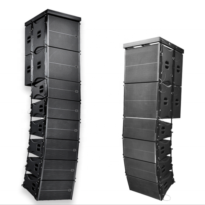 outdoor waterproof powered line array speakers complete professional sound system