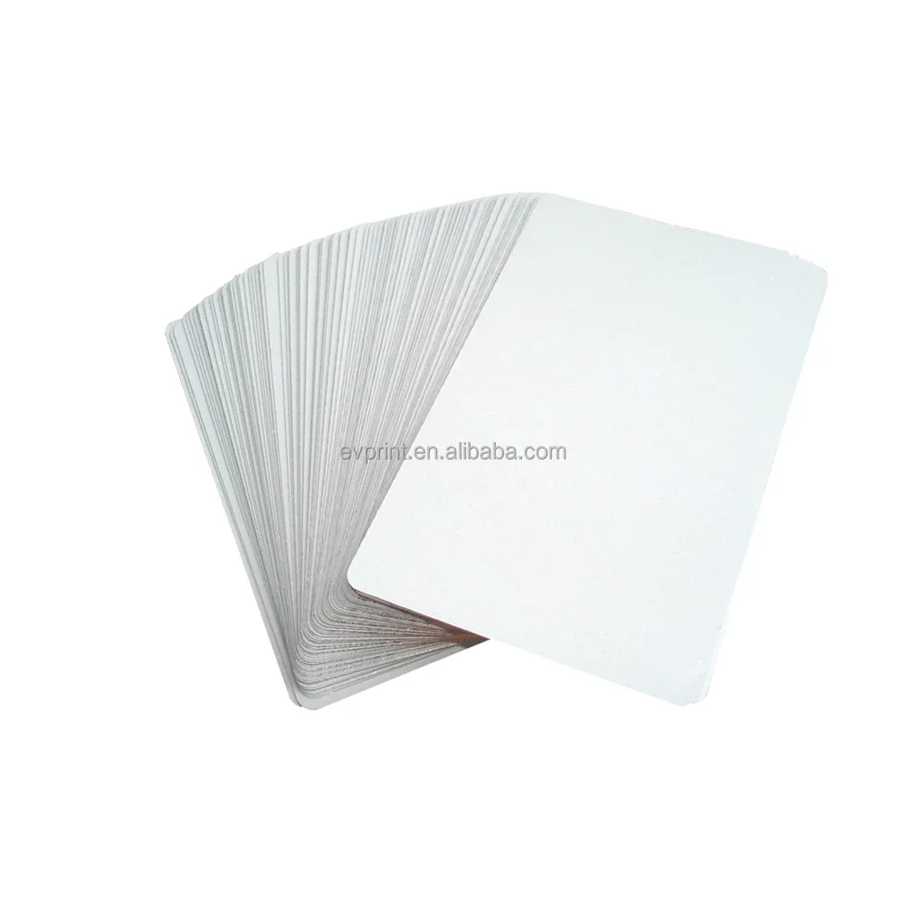 Ready To Ship Customized Design Printable Metal Business Cards Sublimation Blank Business Card