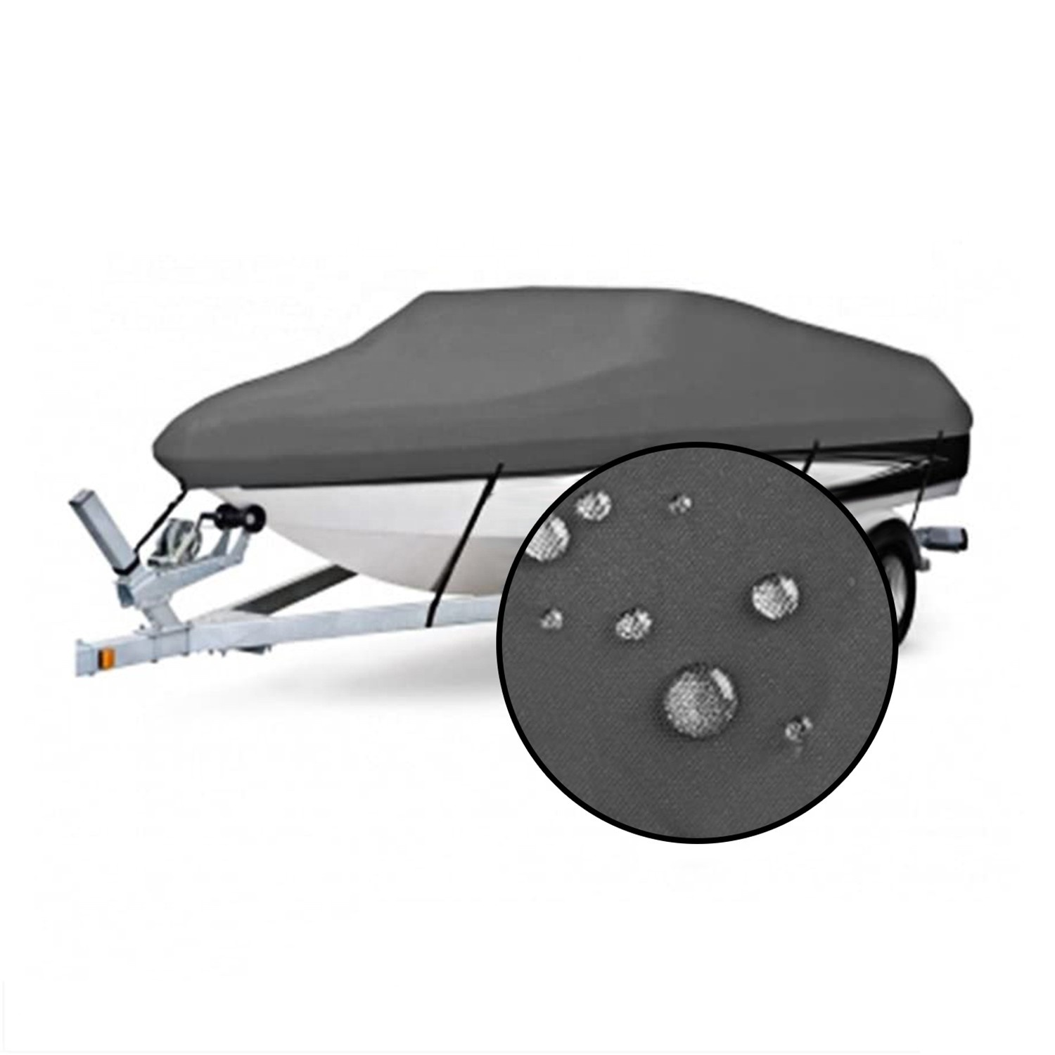 UCEDER Multifunctional And Durable 600D Waterproof And UV Protection Boat Cover