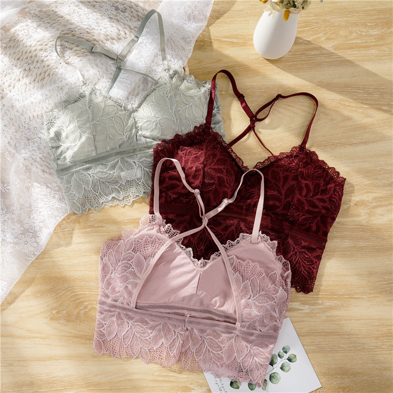 Wholesale Women Mujer Femme Ropa Interior Lace Lingerie Set Panties Private Label Bra And Panty Sets