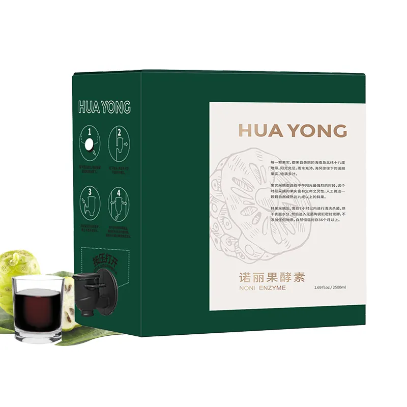 Huayong нори фруктовый сок фермент 2500 мл Nonigia Norikan нори черный шампунь для волос