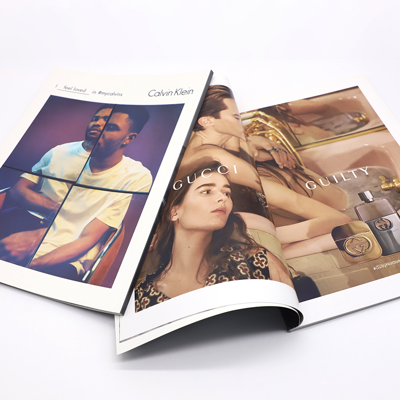 Strength factory custom size color book includes brochure printing