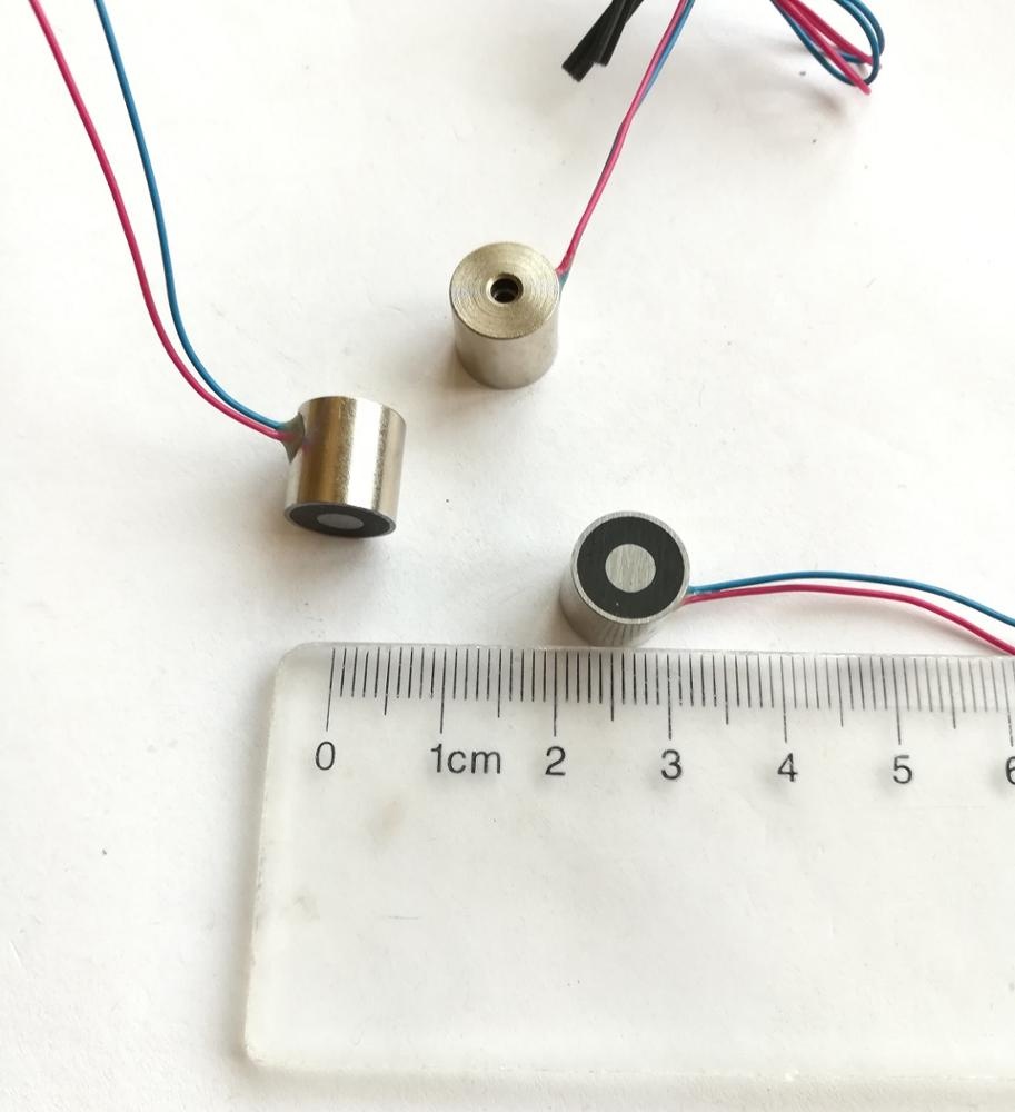 JSP-1010 12Vdc 3N 0.3kgs небольшой Холдинг Электромагнит Подъемный электромагнит Круглый Мини Электромагнит