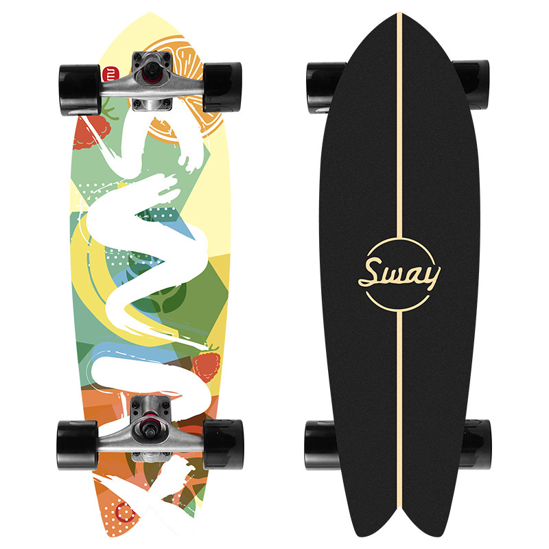 Делает это лучшее качество 32 дюймов CX4 surf скейт резчик на землю для занятий серфингом тренировочные длинный скейтборд для серфинга, катания на скейтборде