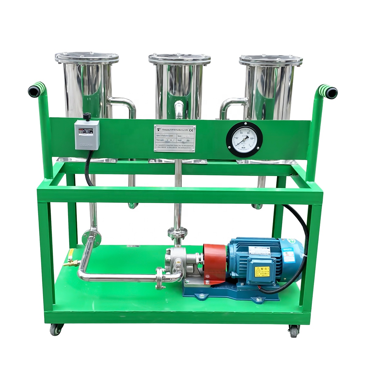 Cooking Oil Filter Machine/Cooking Oil Purifying Machine/Edible Oil Filter