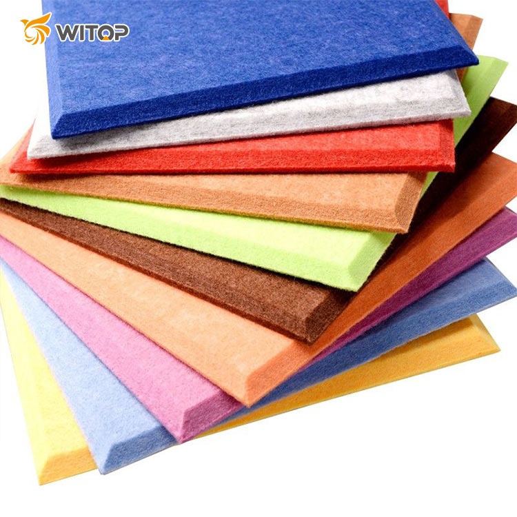 eco color polyest acoustic panels for office