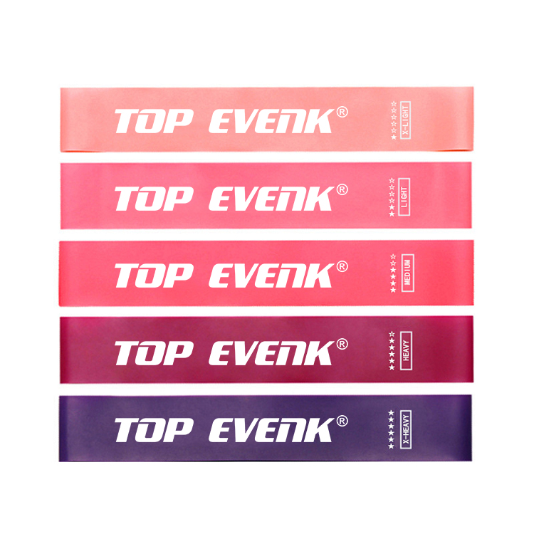 Custom Logo Home Elastic Yoga Fitness Exercise Resistance Bands