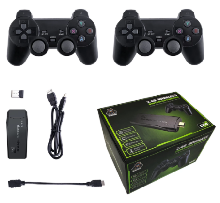 Оригинальная Игровая приставка Lite, консоль 4 k, 4 K, 10000, видеоигры, джогтик, ретро бокс, 10mil, ретроигра на португальском языке для детей