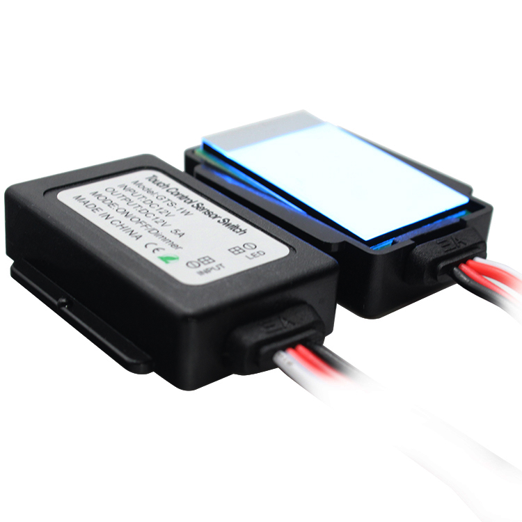 Brightness dimmer Led mirror touch switch dc 12v glass touch switch