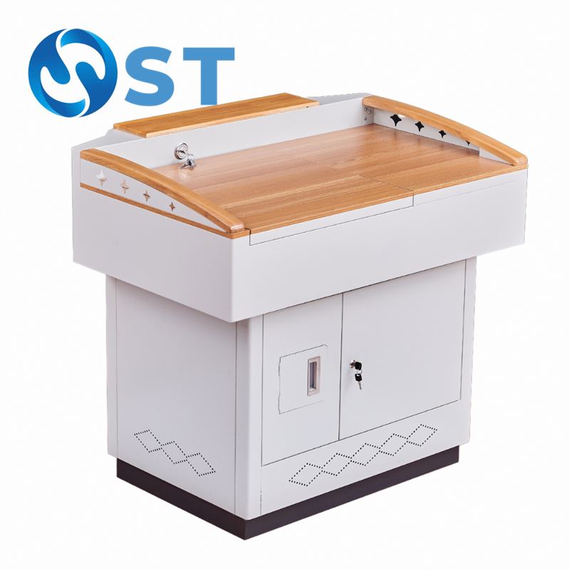 Projection Matching Digital Podium Classroom Multimedia PlatformSchool Furniture