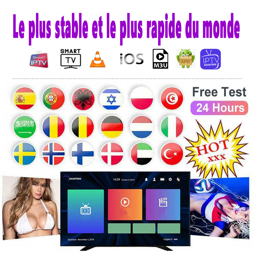 Перепродажная панель IPTV M3u IPTV, Серверная панель IPTV, Бесплатная пробная IPTV