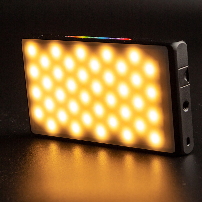 Ulanzi YY150 регулируемый портативный RGB светодиодный видео свет для камеры смартфона, двойная цветовая температура с режимами сцены