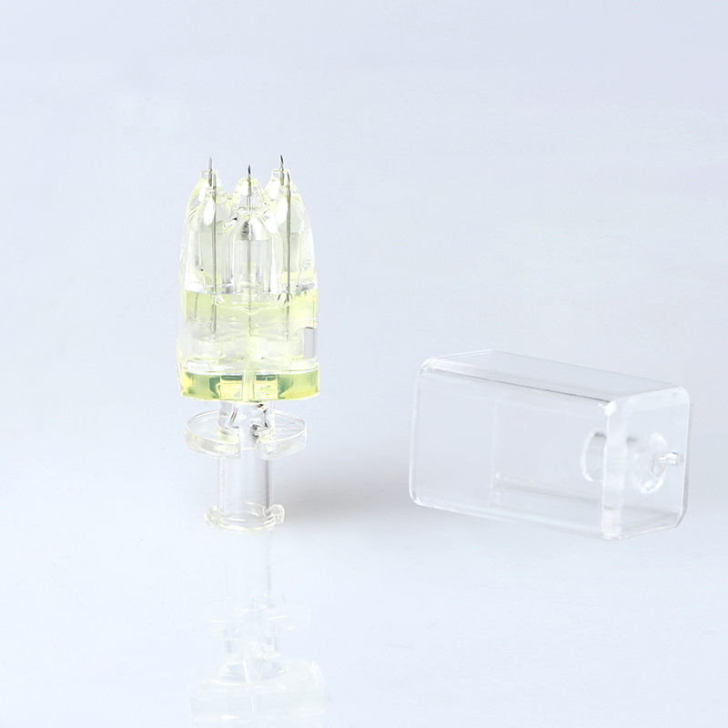 Crystal Multi Needle Manual Injection Hypodermic Needles injector crystal mesotherapy multi needle
