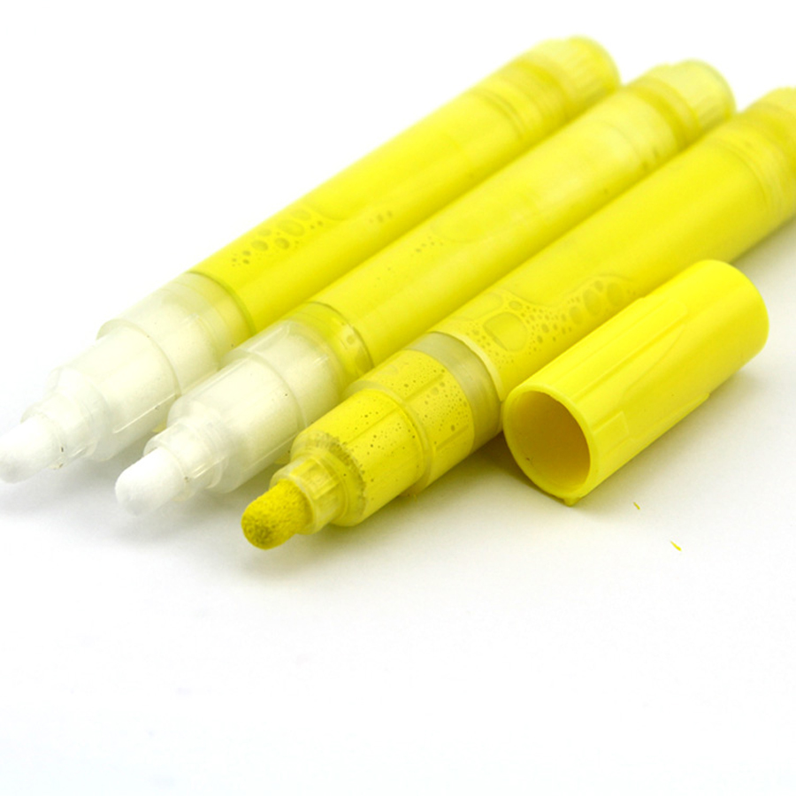 Yellow Color Wet Erase Chalk Marker
