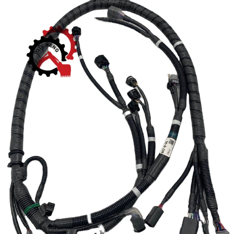 SH200-5 SH250-5 экскаватор двигатель запасных частей 4HK1 проводка провода двигателя 8-97362843-5 8973628435