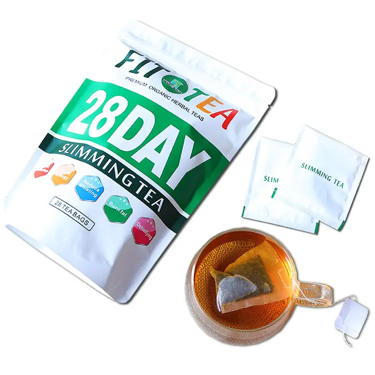 Чайный пакетик для похудения, лучший быстрой фирменный зеленый травяной чай для похудения, 28 дней