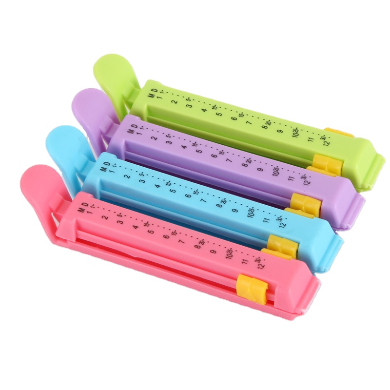 Plastic Chip Clips for Food Packages, Curved Design Sealing Bag Clips for Food, Kitchen and Home