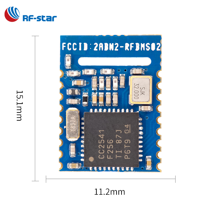 UART, SPI, I2C, ADC RFSTAR 2,4 ghz модуль беспроводного приемника CC2541 ble 4,0 модуль RF-BM-S02A