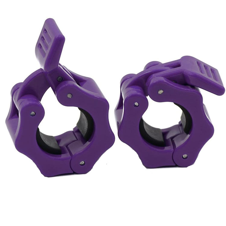 Fitness accessories strength training dumbbell collar standard quick release weightlifting workout bodybuilding barbell clamps