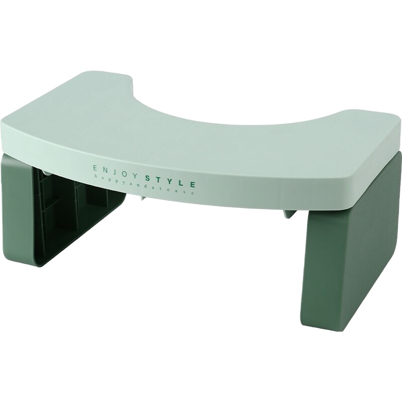 Household squat footstool squat thickened plastic toilet seat children pregnant women foldable toilet stool
