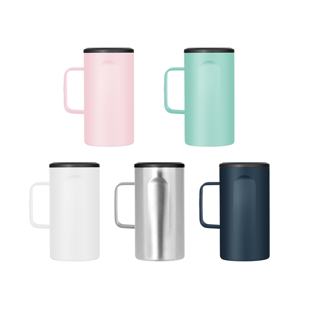 Hot Seller New design 15OZ Double Wall Stainless Steel Insulator Beer Slim Can Cooler Holder Tumbler