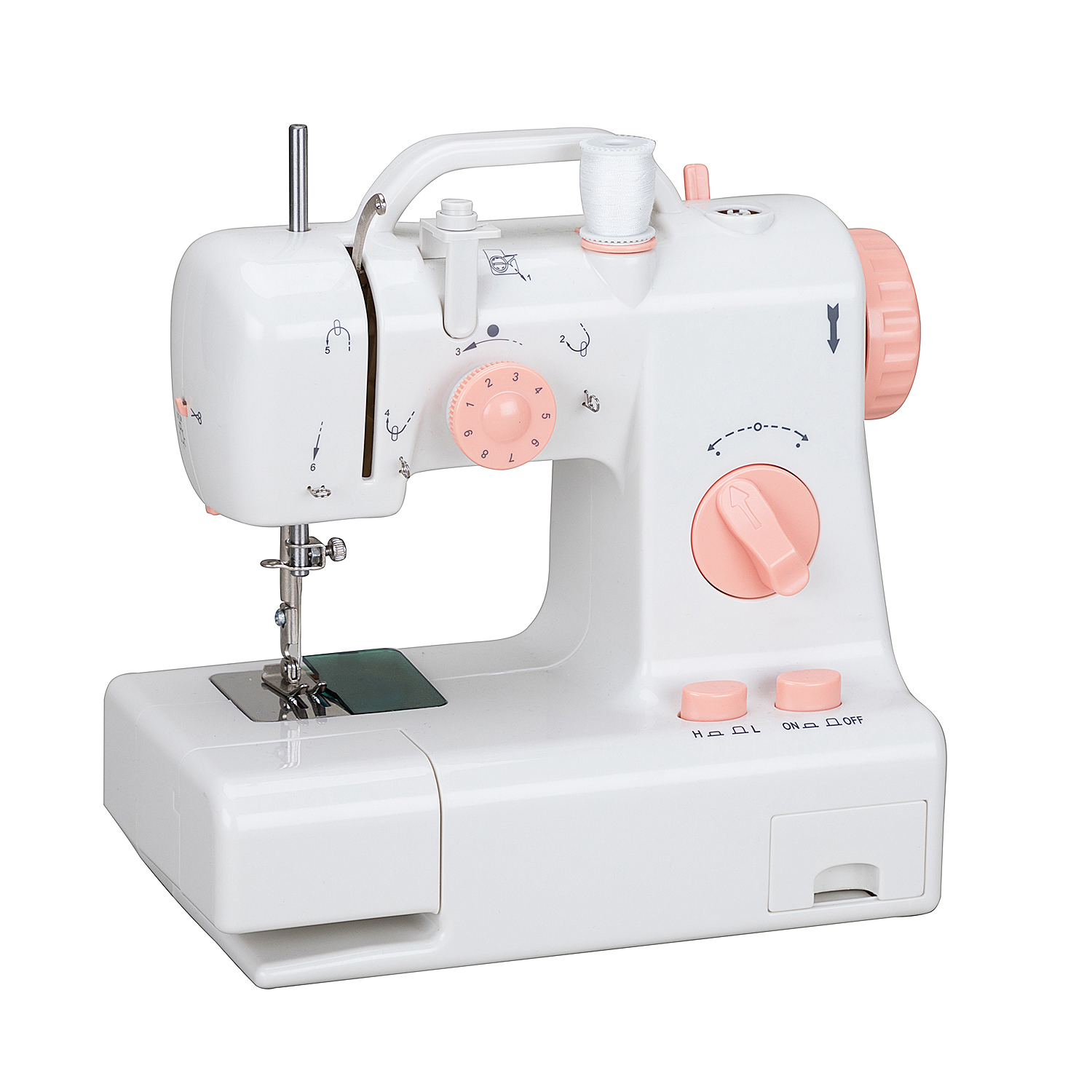 Huafeng FHSM-318 стежка швейная машина для мини-легкий