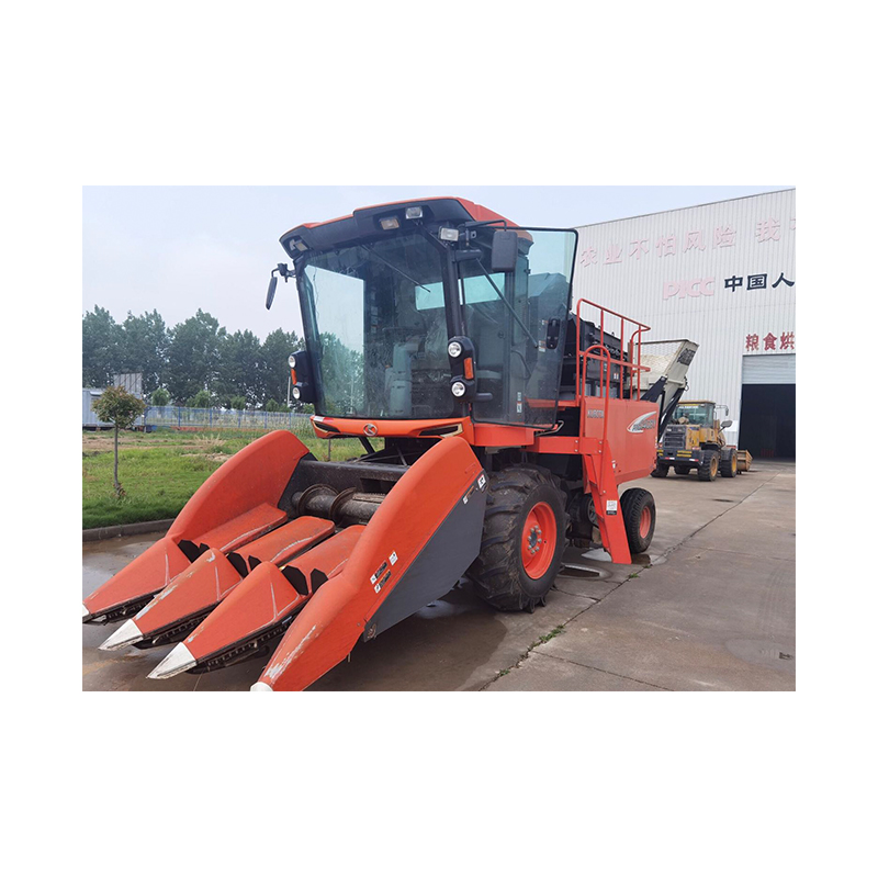 Низкий уровень шума, второй кукурузный комбайн Kubota 1408 с тремя рядами