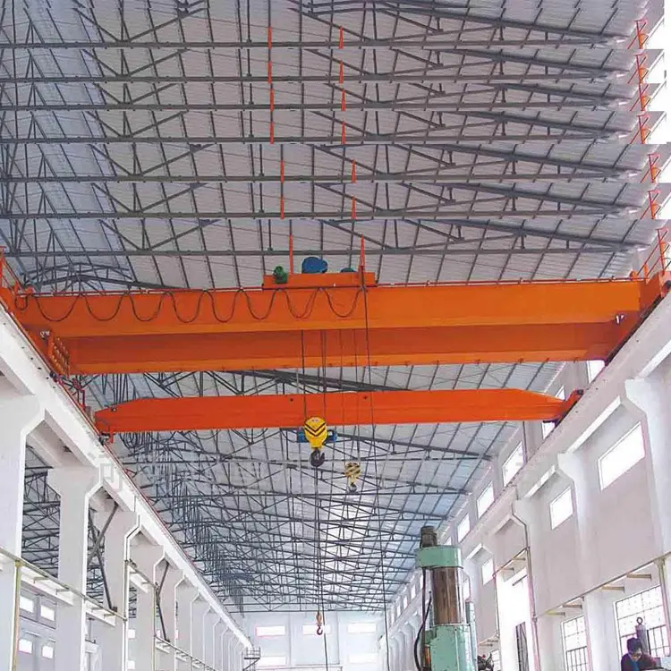 Heavy Duty Hoist Double Electric Mobile Beam Girder Overhead 20 Tbridge Crane