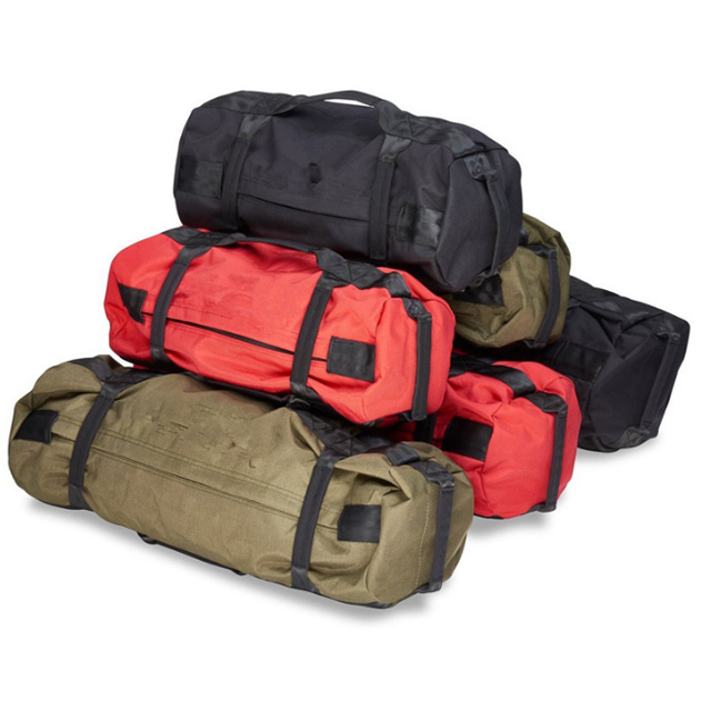 Heavy duty functional weight lifting workout exercises fitness military strongman training holder sandbag