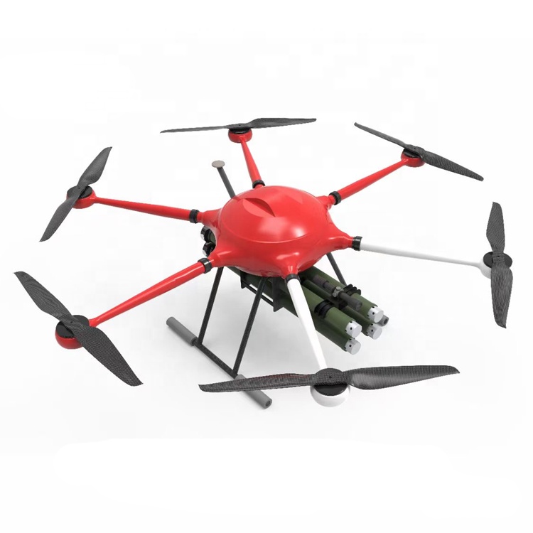 2021 New Style High Quality Cheap Large Size 6 Rotor Long Scope Uav For Fire fighting