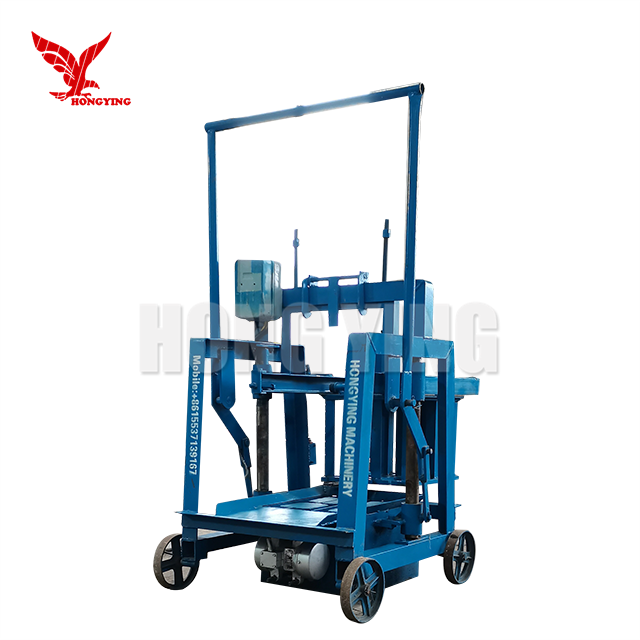 QMY2-40 small mobile concrete block laying machines