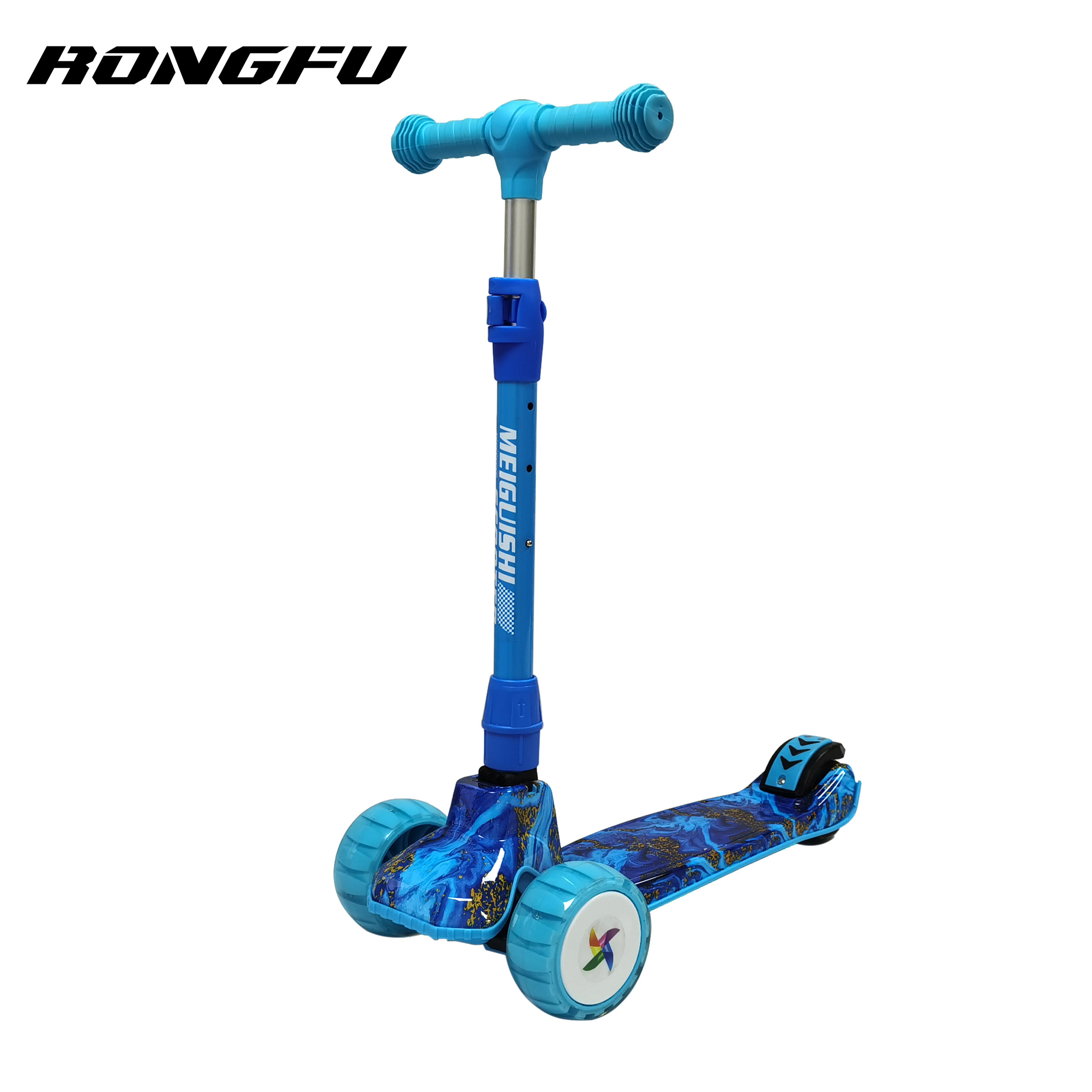 High Quality 3 In 1 Foldable Portable Safety Multicolor Three-wheel Scooter Children Balance kick scooters,foot scooters